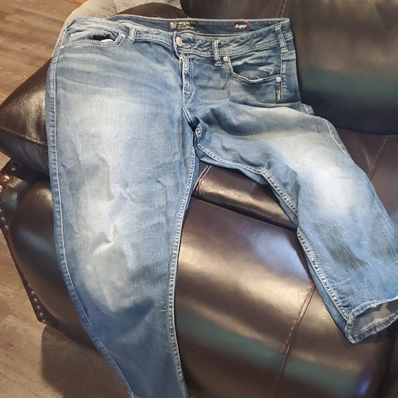 Silver Jeans Denim - Silver capri